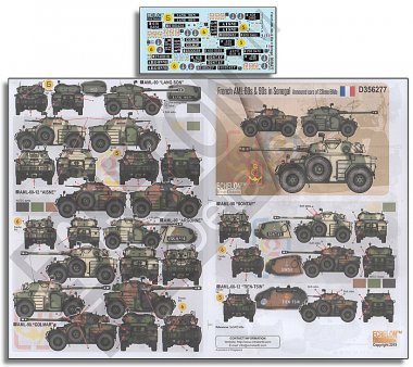 1/35 French AML-60s & AML-90s in Senegal