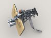 1/35 M134D Minigun on SAG Shield Mount w/4,000rd Ammo Box