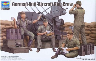 1/35 German Anti-Aircraft Gun Crew