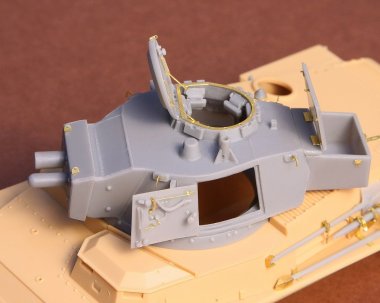 1/35 Toldi II (B40) Corrected Turret (without Barrel)