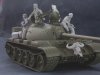 1/35 African T-55 Tank Crew with Accessories