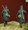 1/35 WWI Belgian Infantry walking, 1914-1915