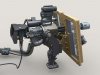 1/35 M134D Minigun on Transparent Shield (Short) Mount