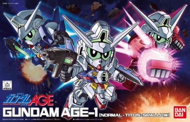 SD Gundam AGE-1 (Normal, Titus, Spallow)