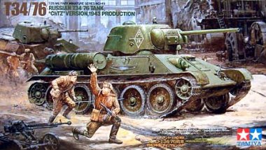 1/35 Russian Tank T-34/76 ChTZ Model 1943