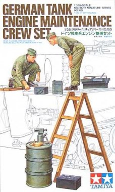 1/35 German Tank Engine Maintenance Crew Set