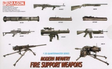 1/35 Modern Infantry Fire Support Weapon