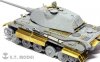 1/72 King Tiger Porsche Turret Detail Up Set for Dragon 7254