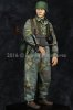 1/16 WWII German MG Gunner, 12 SS Panzer Division "HJ"