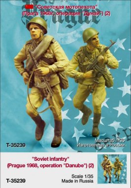 1/35 Soviet Infantry #1, Prague 1968, Operation "Danube"