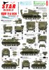 1/72 US Assault Tank & SP Howitzers, M7, M8 HMC, M4 105mm