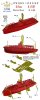 1/700 WWII IJN 12m Motor Boat (8 Set)