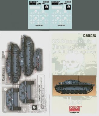 1/35 SS Sturmgeschutz Abteilung "Totenkopf" StuG.III Ausf.C/D