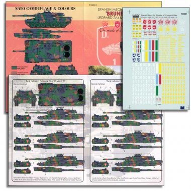 1/35 Spanish Mech. Div. "Brunete" Leopard 2 A4