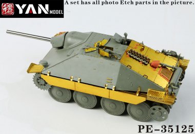 1/35 Jagdpanzer 38(t) Hetzer Early Detail Up Set for Takom 2170