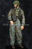 1/16 WWII German MG Gunner, 12 SS Panzer Division "HJ"