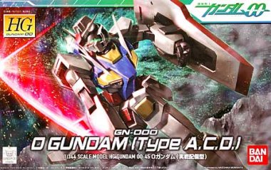 HG 1/144 GN-000 0 Gundam (Type A.C.D.)