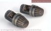 1/48 Su-27/30/33 Nozzle & Burner Set (Closed) for Hobby Boss