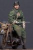 1/35 WWII German Motorcycle Driver