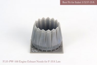 1/32 F-35A Exhaust Nozzle Set for Italeri/Academy