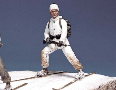 1/35 WWII German Ski Trooper #2