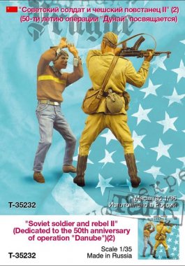 1/35 Soviet Soldier & Rebel #2, Operation "Danube"