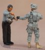 1/35 Modern US Army Sergeant and Iraq man "Coffee"