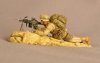 1/35 Modern US Machine Gunner "Iraq 2005" w/ Base