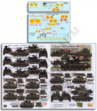 1/35 "3/5 Cavalry" M551s & M113s in Vietnam