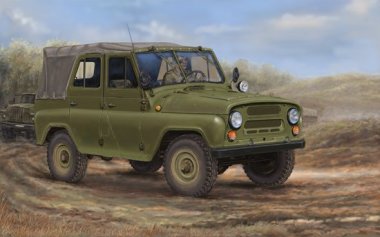 1/35 Soviet UAZ-469 All-Terrain Vehicle