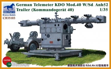 1/35 German Telemeter KDO Mod.40 w/Sd.Anh.52 (Kommandogerat 40)