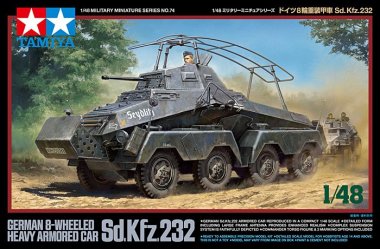 1/48 German 8-Wheeled Heavy Armored Car Sd.Kfz.232