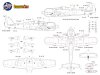 1/48 Fw190A, F, D Airframe Stencils