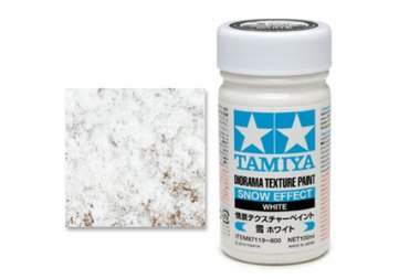 Diorama Texture Paint 100ml (Snow Effect,White)