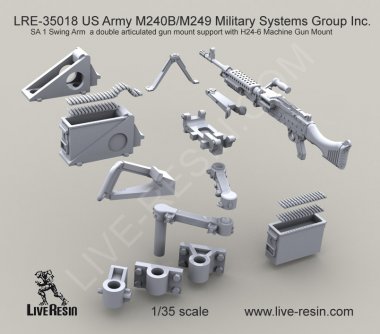 1/35 US Army M240B/M249 Military Systems Group Inc.