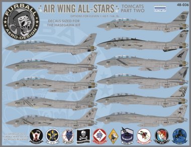 1/48 F-14A/B Tomcat, Air Wing All Stars Part.2