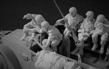 1/35 IDF Front Half Crew Set (6 Figures)