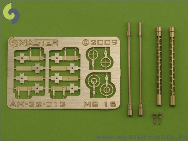 1/32 German Aircraft Machine Gun MG-15 Turned Barrels (2 pcs)