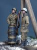 1/35 WWII US Military Police & GI with Stove, Ardennes 1944