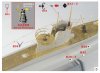 1/144 WWII German VII-C U-Boat Upgrade Set for Trumpeter 05912