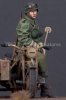 1/35 WWII German Motorcycle Driver