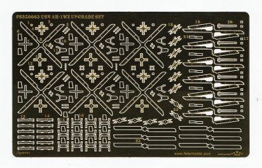 1/350 USN AH-1WZ Upgrade set (6 Plane) for Trumpeter 06255