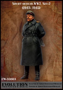 1/35 WWII Soviet Officer 1943-45 #2