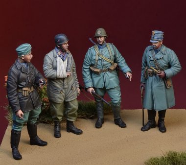 1/35 "For Queen and Country" WWII Dutch Infantry Set