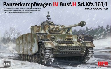 1/35 Pz.Kpfw.IV Ausf.H, Sd.Kfz.161/1 Early Production