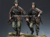 1/35 WWII German WSS Infantry Set (2 Figures)