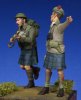 1/35 WWII Scottish Black Watch Officer & Soldier