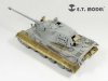 1/35 King Tiger/Jagdtiger Fender & Side Skirts for Dragon