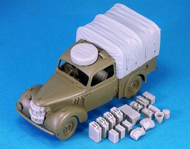 1/35 British Light Utility Car 10HP "Tilly" Update/Stowage Set