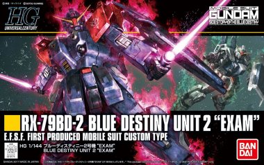 HGUC 1/144 RX-79BD-2 Blue Destiny Unit 2 "EXAM Mode"